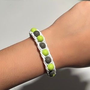 Beaded and Loom bracelet